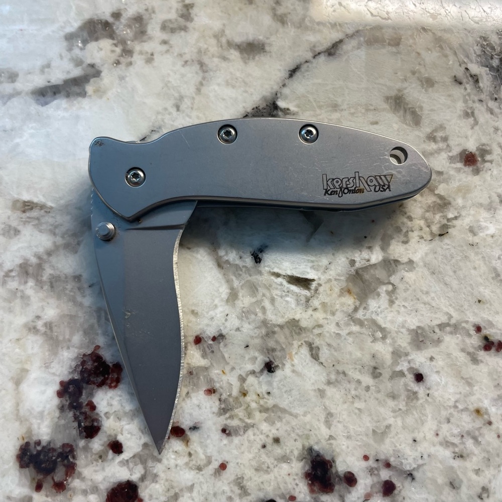 Kershaw 1600 Folding Pocket Knife - Silver - Picture 5 of 10
